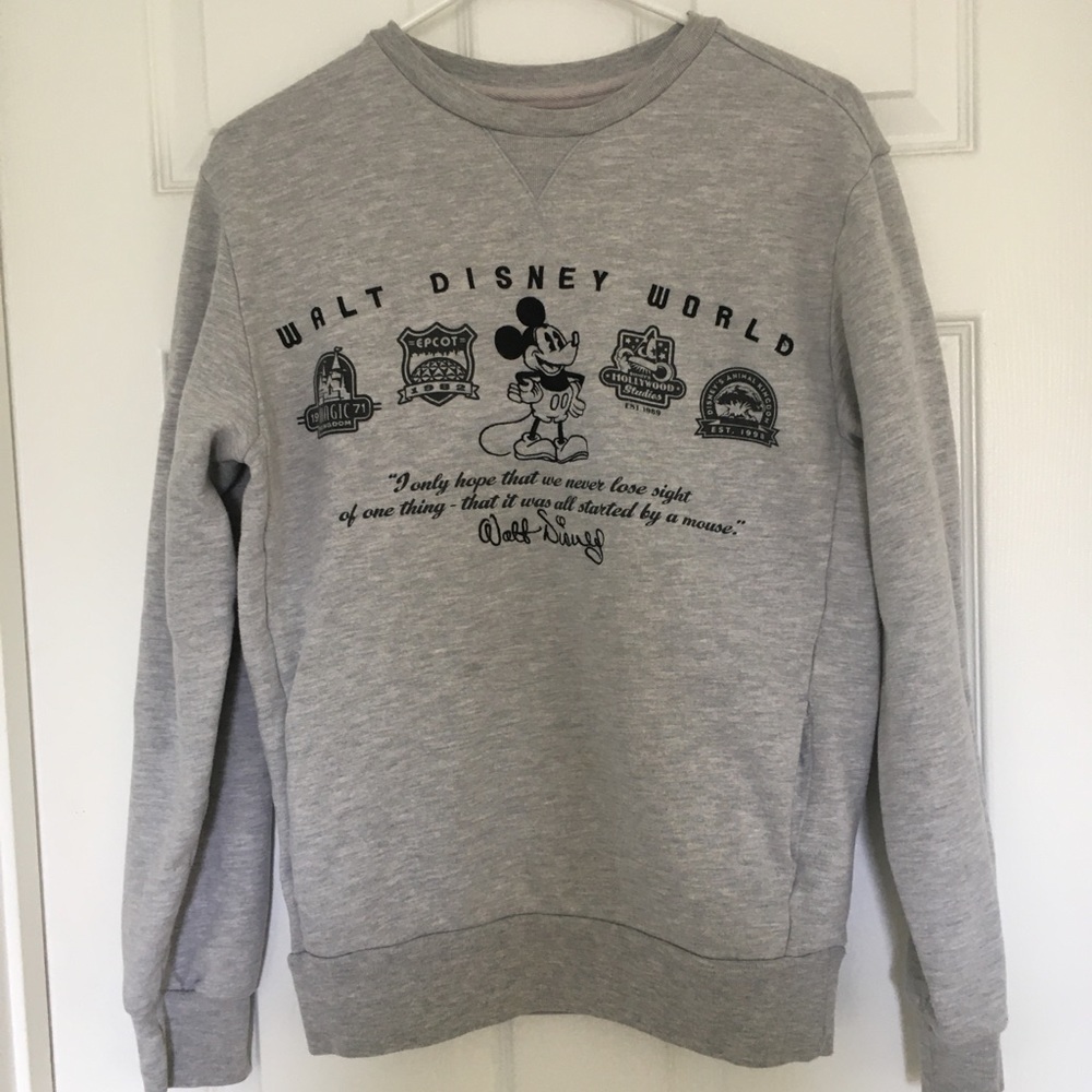 Disney world crewneck